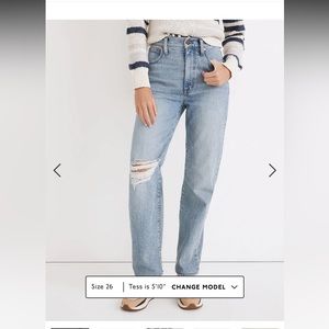 Madewell Perfect Vintage Straight Jean